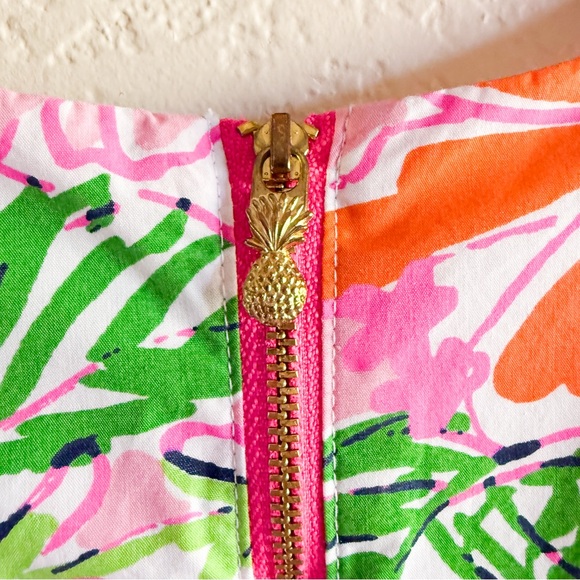 Lilly Pulitzer X Target Sleeveless Summer Shift Dress Lace Girls 10-12 L Pink - Picture 7 of 9